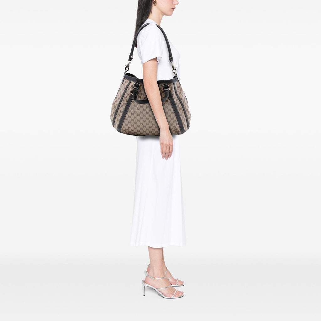 Gucci GG Crystal Abbey D Ring Convertible Tote