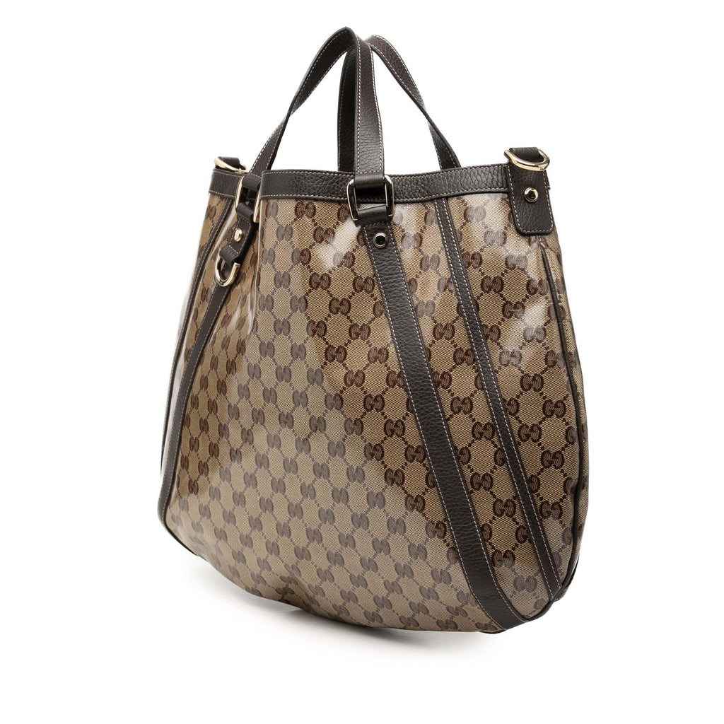 Gucci GG Crystal Abbey D Ring Convertible Tote