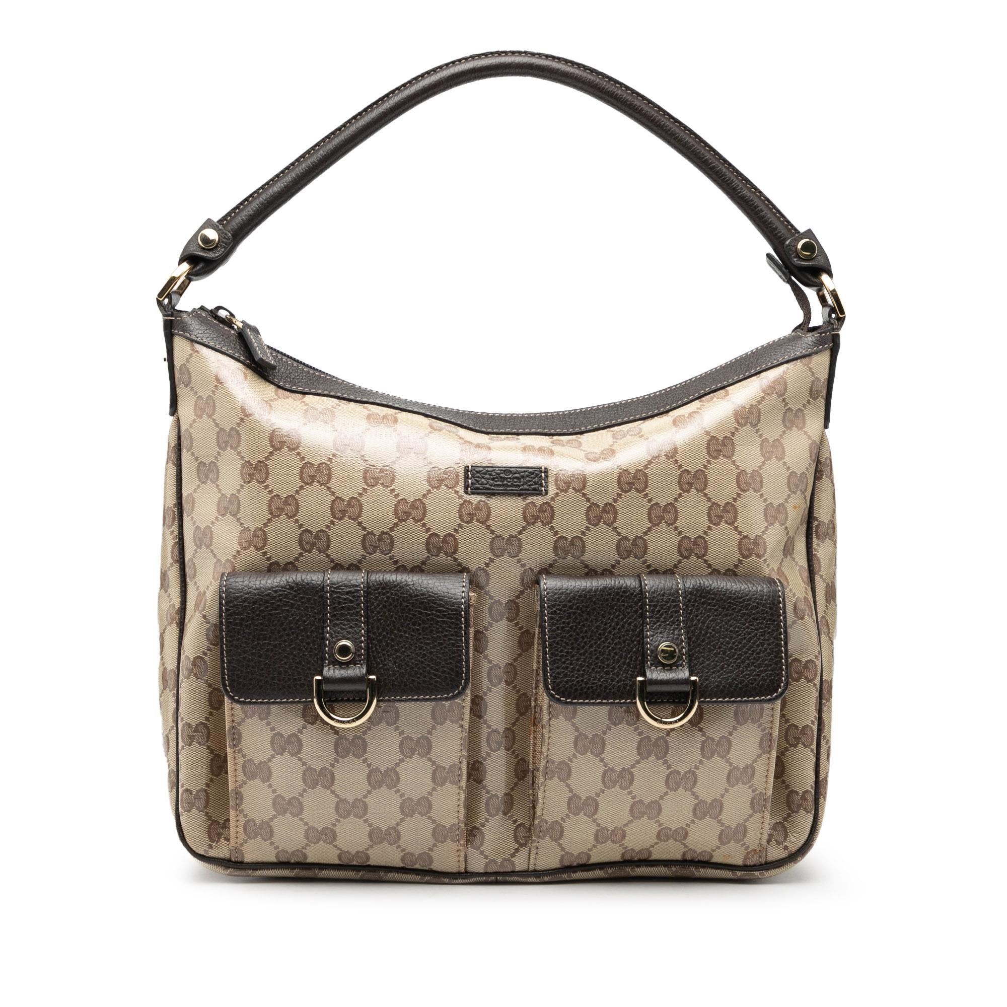 Gucci GG Crystal Abbey D Ring Handbag