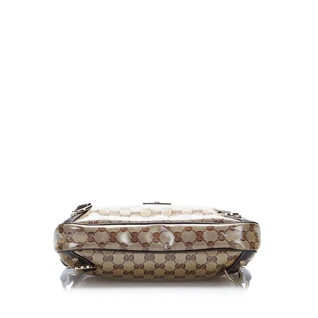 Gucci GG Crystal Abbey D-Ring Shoulder Bag (SHG-GdAetG)