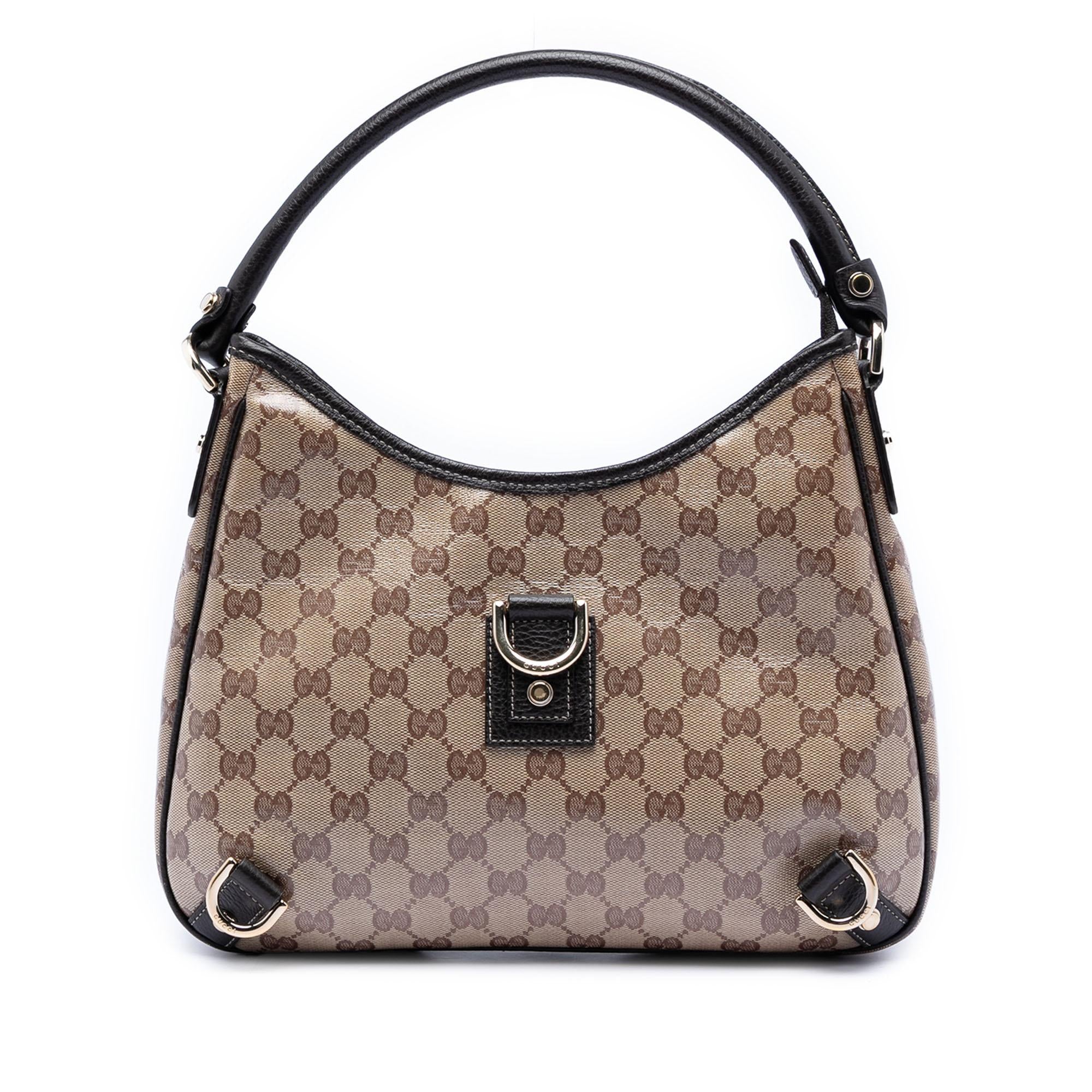 Gucci GG Crystal Abbey D Ring Shoulder Bag