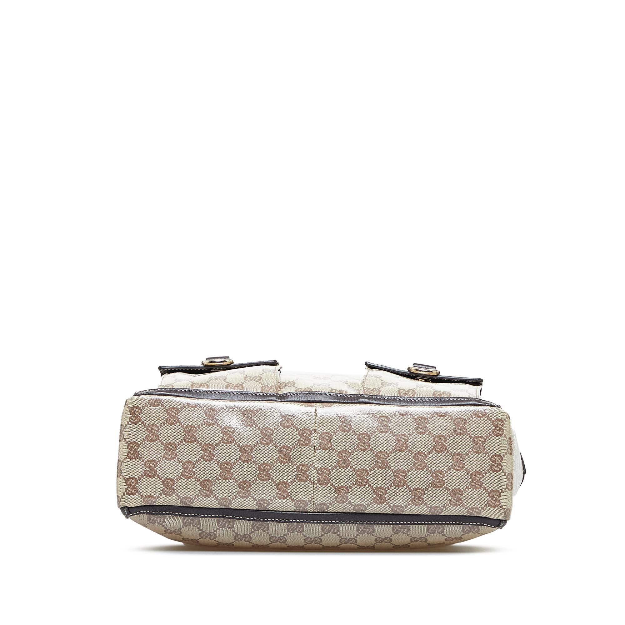 Gucci GG Crystal Abbey D-Ring Tote (SHG-0cYgsJ)