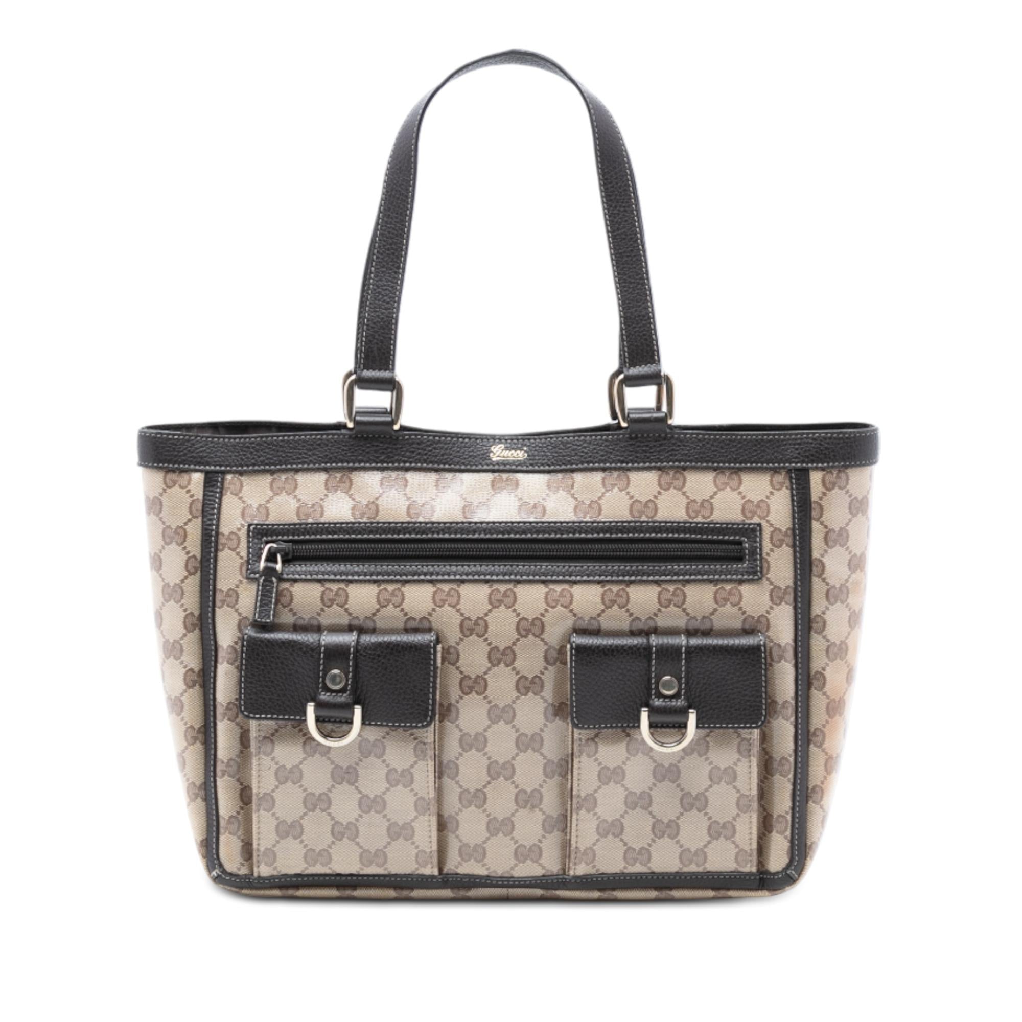Gucci GG Crystal Abbey D Ring Tote