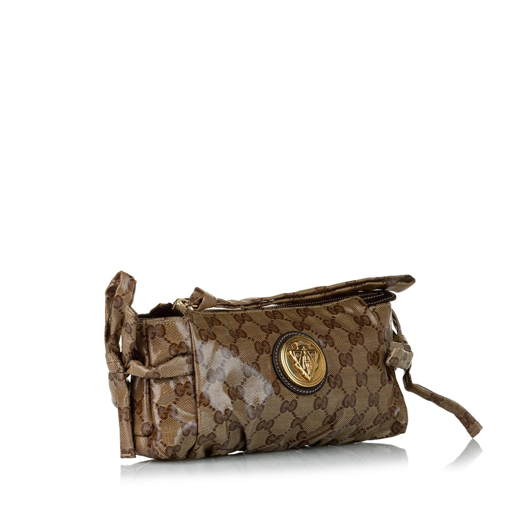 Gucci GG Crystal Hysteria Clutch Bag (SHG-32030)