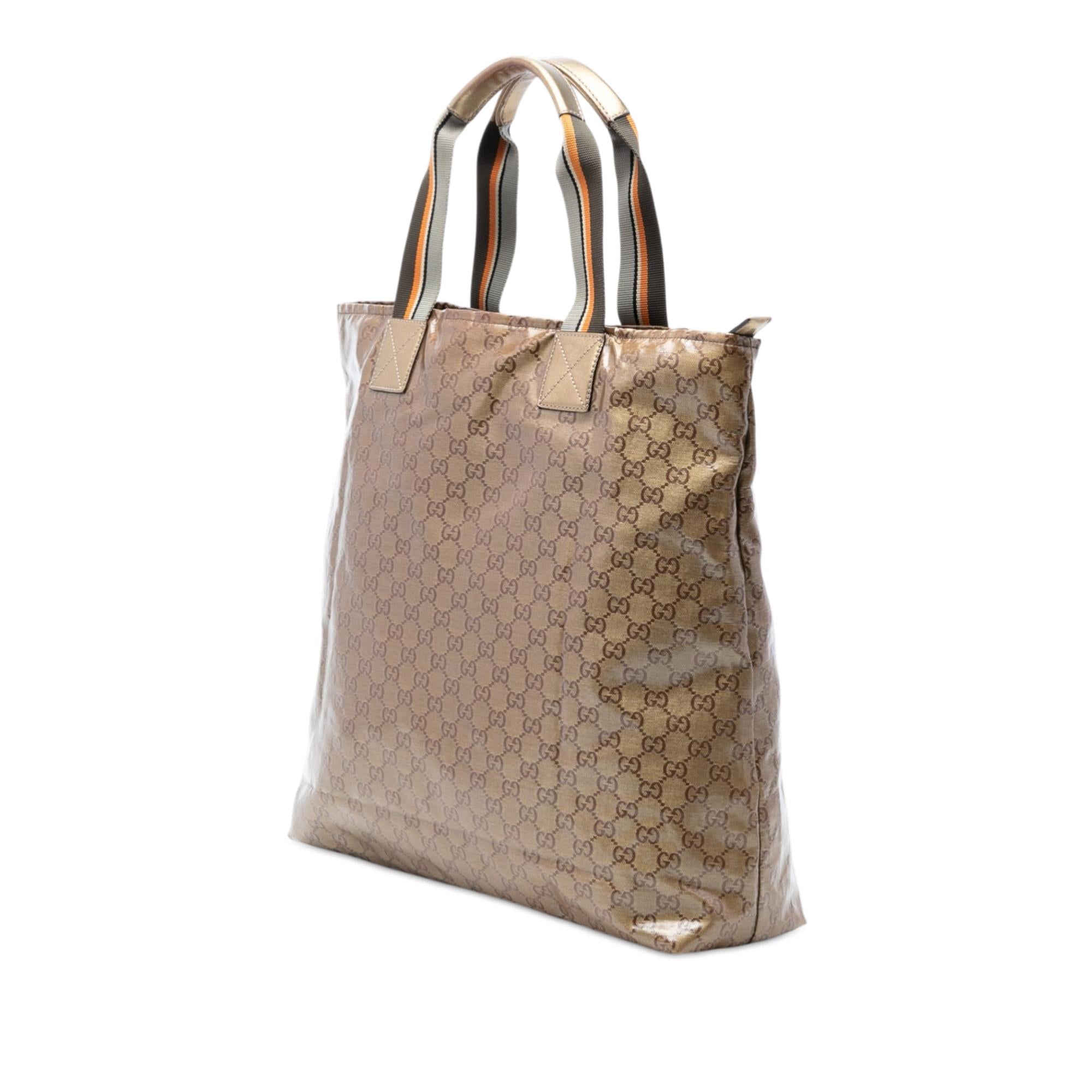 Gucci GG Crystal Vertical Web Tote
