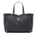 Gucci GG Denim Abbey D Ring Tote