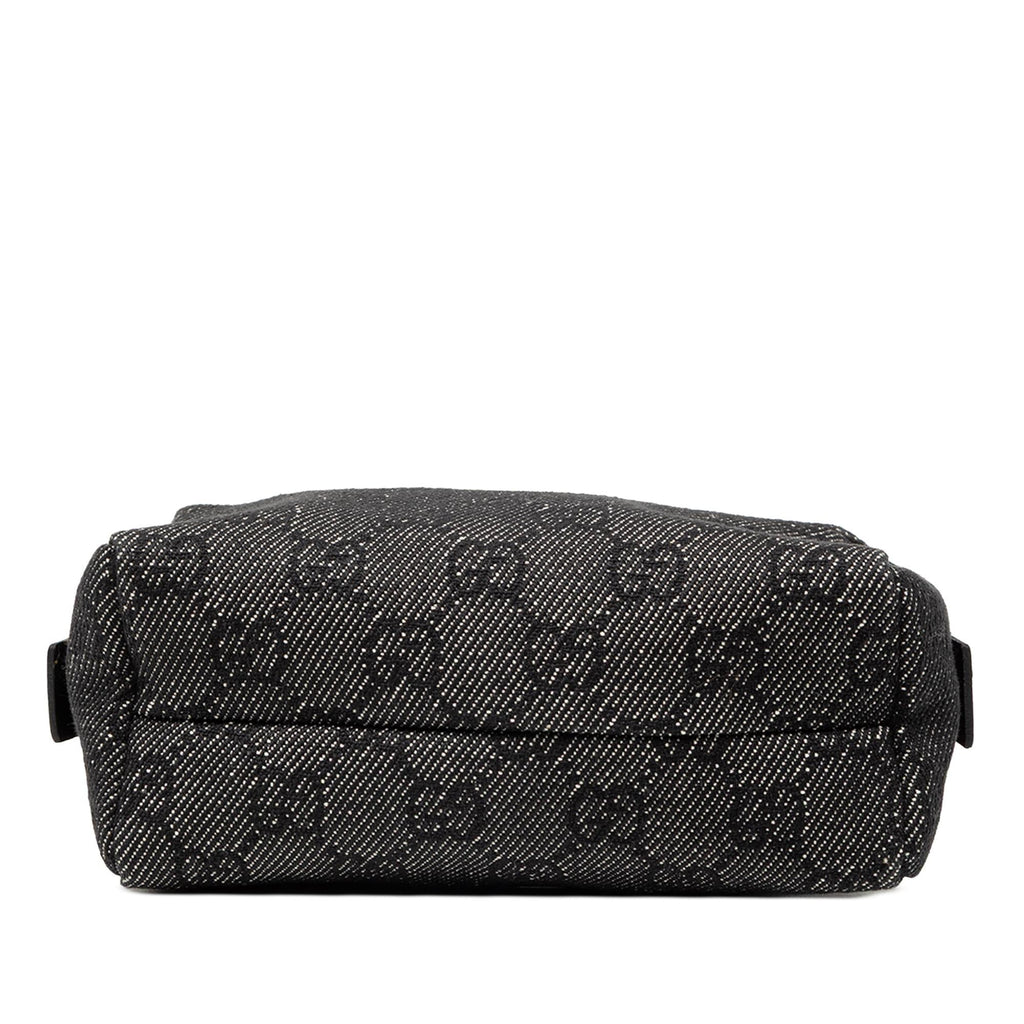 Gucci GG Denim Cosmetic Pouch