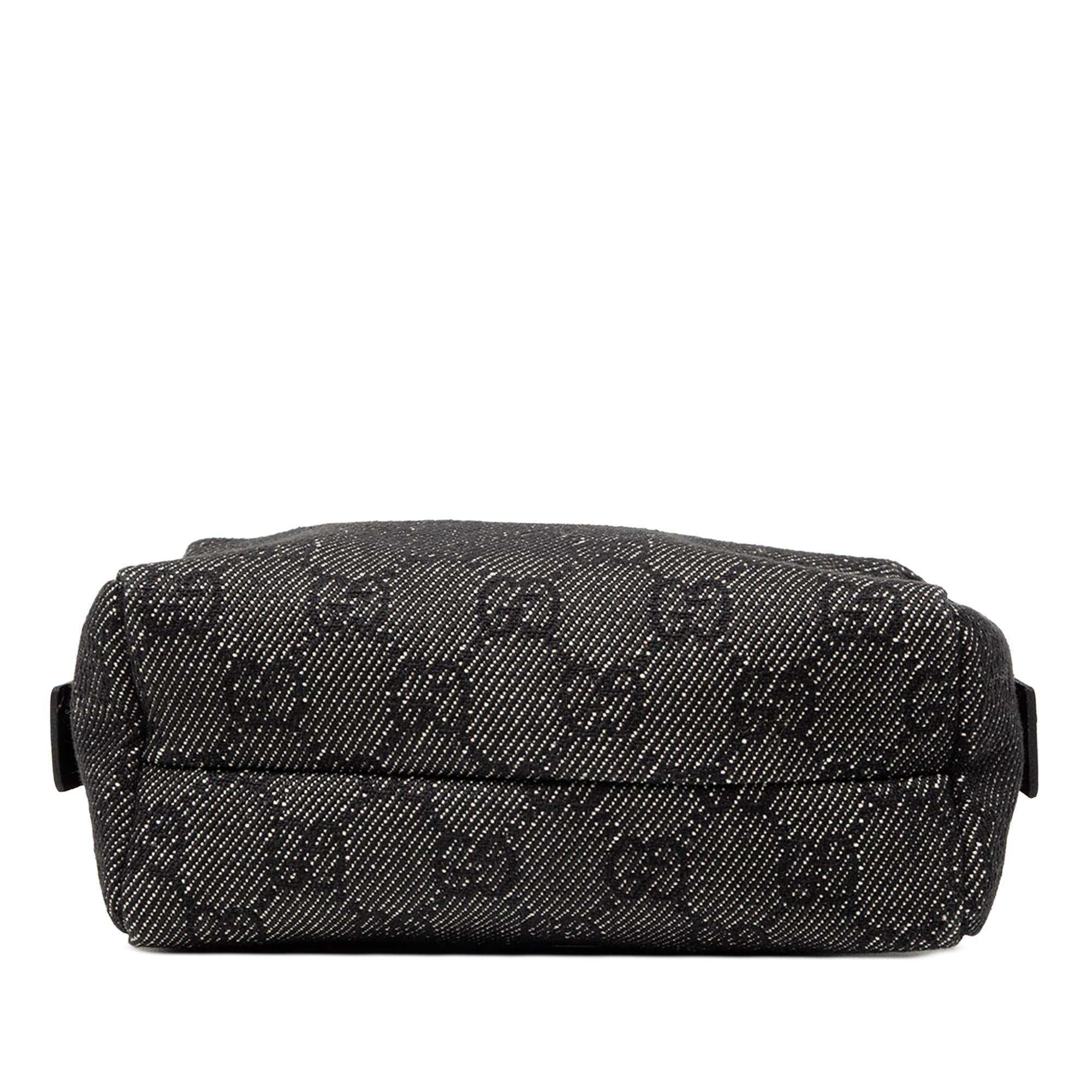 Gucci GG Denim Cosmetic Pouch