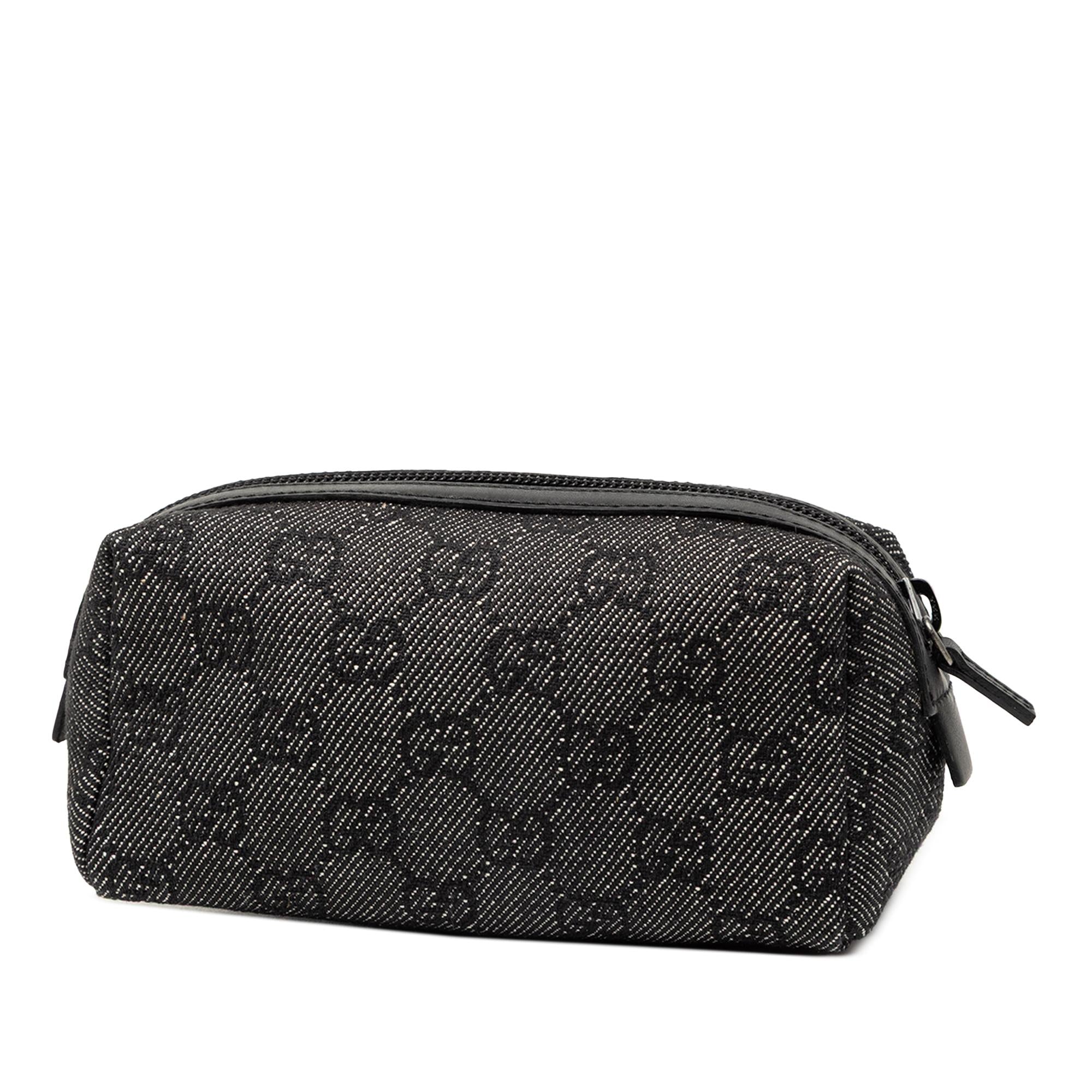Gucci GG Denim Cosmetic Pouch