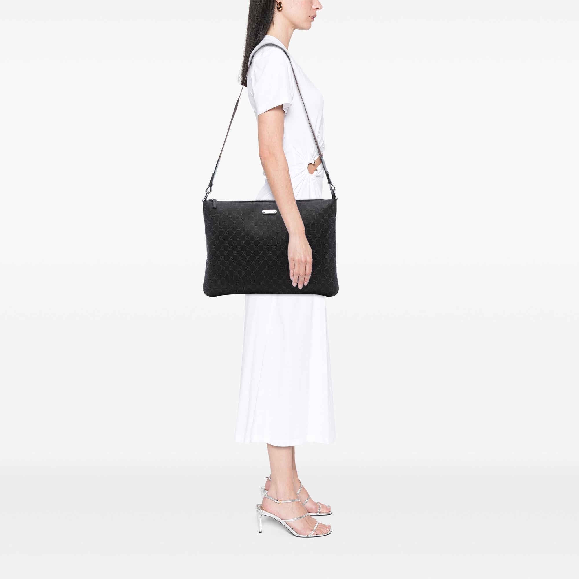 Gucci GG Denim Crossbody