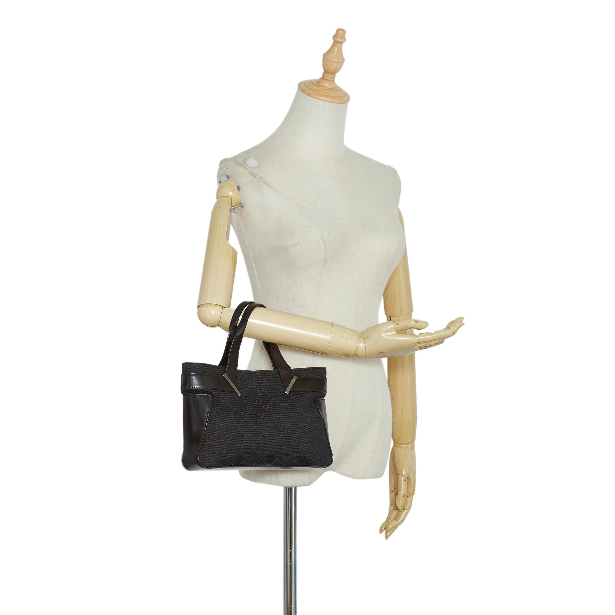 Gucci GG Denim Handbag (SHG-RcMhnF)