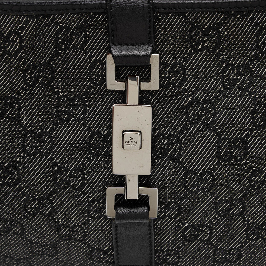 Gucci GG Denim Jackie Hobo (SHF-fYh4CG)