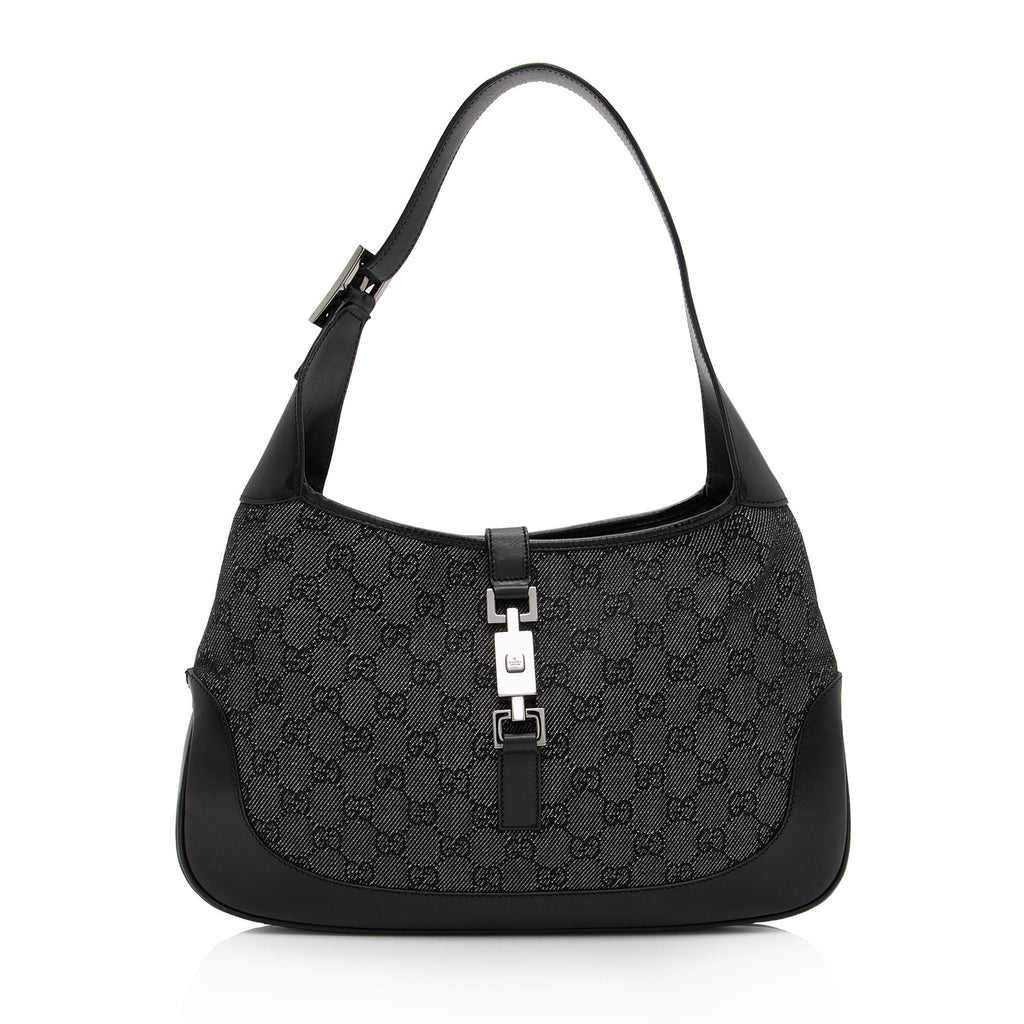 Gucci GG Denim Jackie Hobo (SHF-fYh4CG)