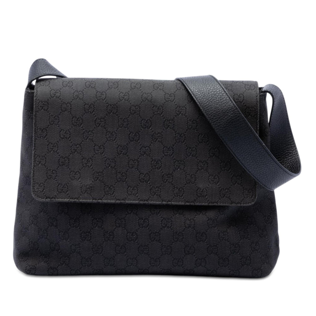 Gucci GG Denim Messenger Bag