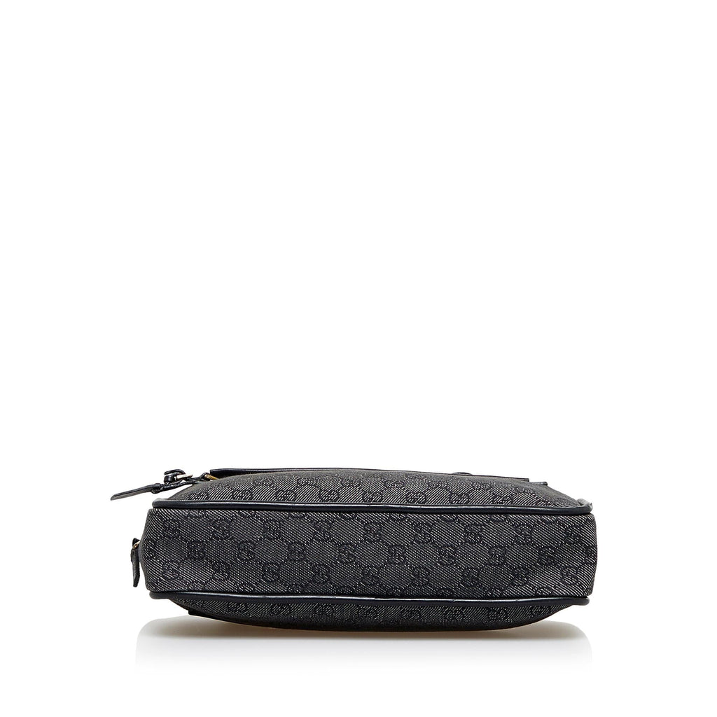 Gucci GG Denim Shoulder Bag (SHG-PBERuM)