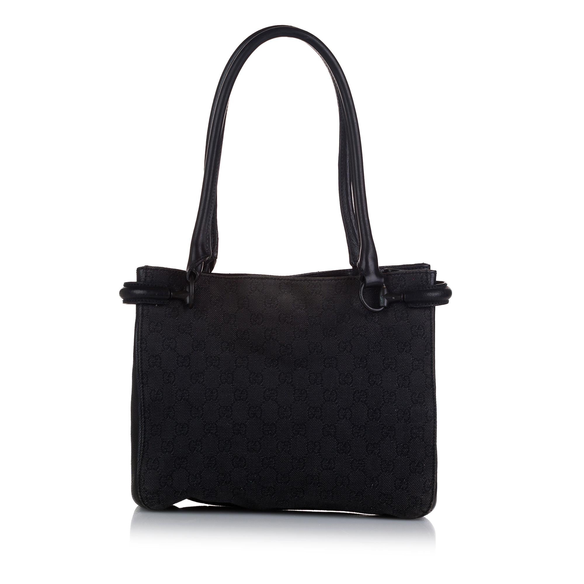 Gucci GG Denim Shoulder Bag