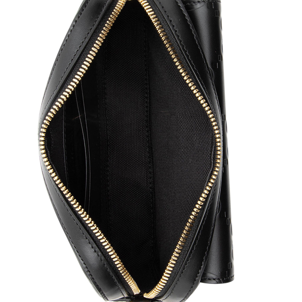 Gucci GG Debossed Leather Mini Shoulder Bag