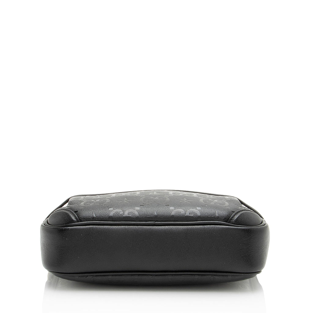Gucci GG Leather Star Shoulder Bag