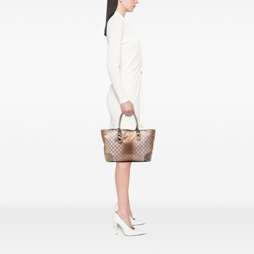 Gucci GG Lurex Heart Bit Tote