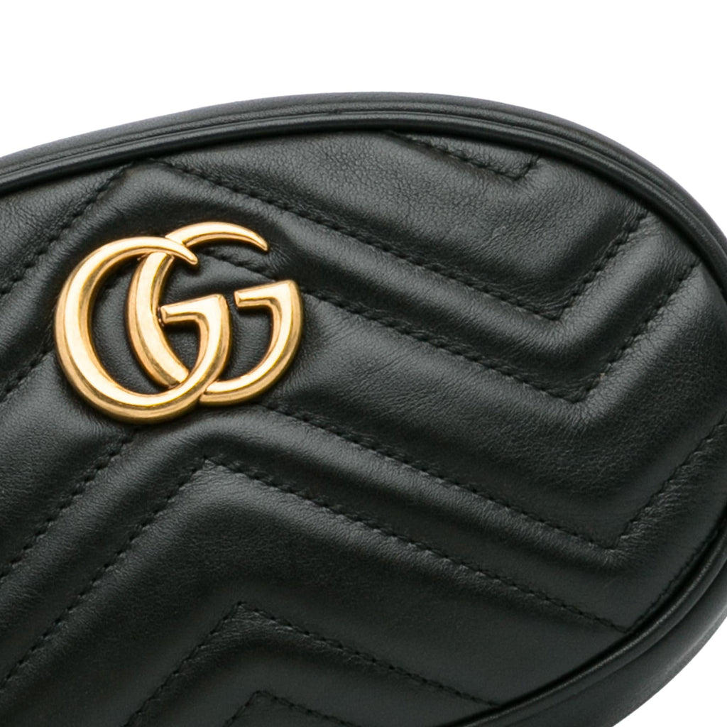 Gucci GG Marmont Matelasse Belt Bag (SHG-zarcVL)