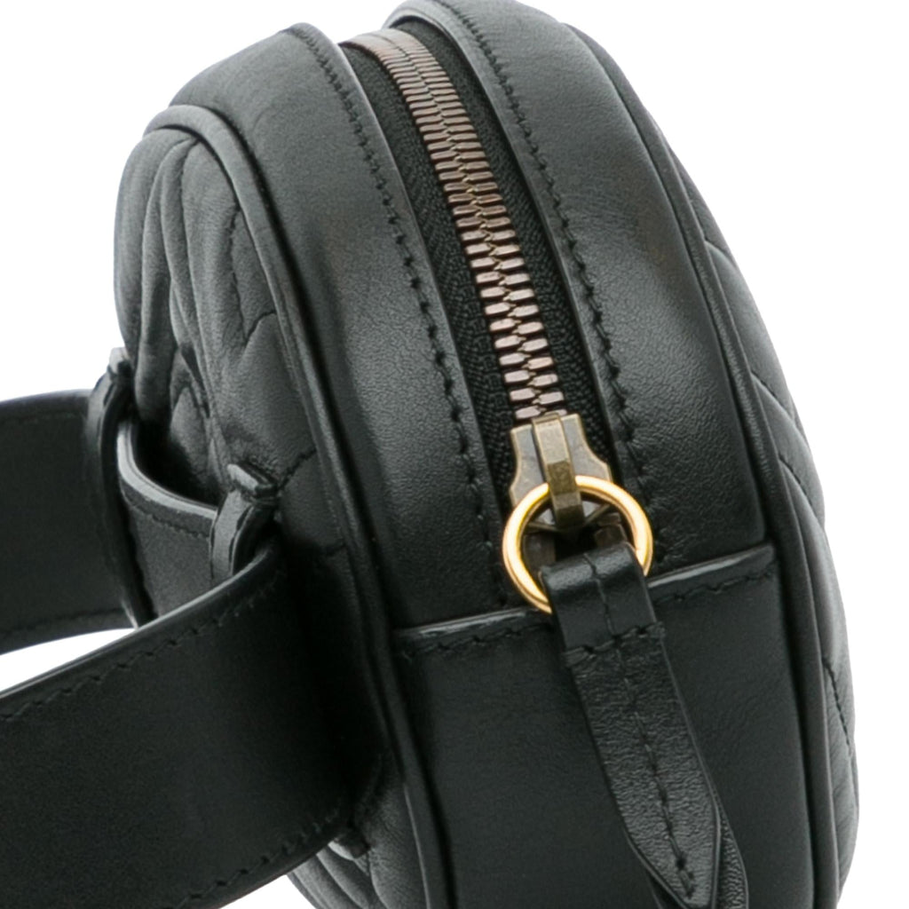 Gucci GG Marmont Matelasse Belt Bag (SHG-zarcVL)