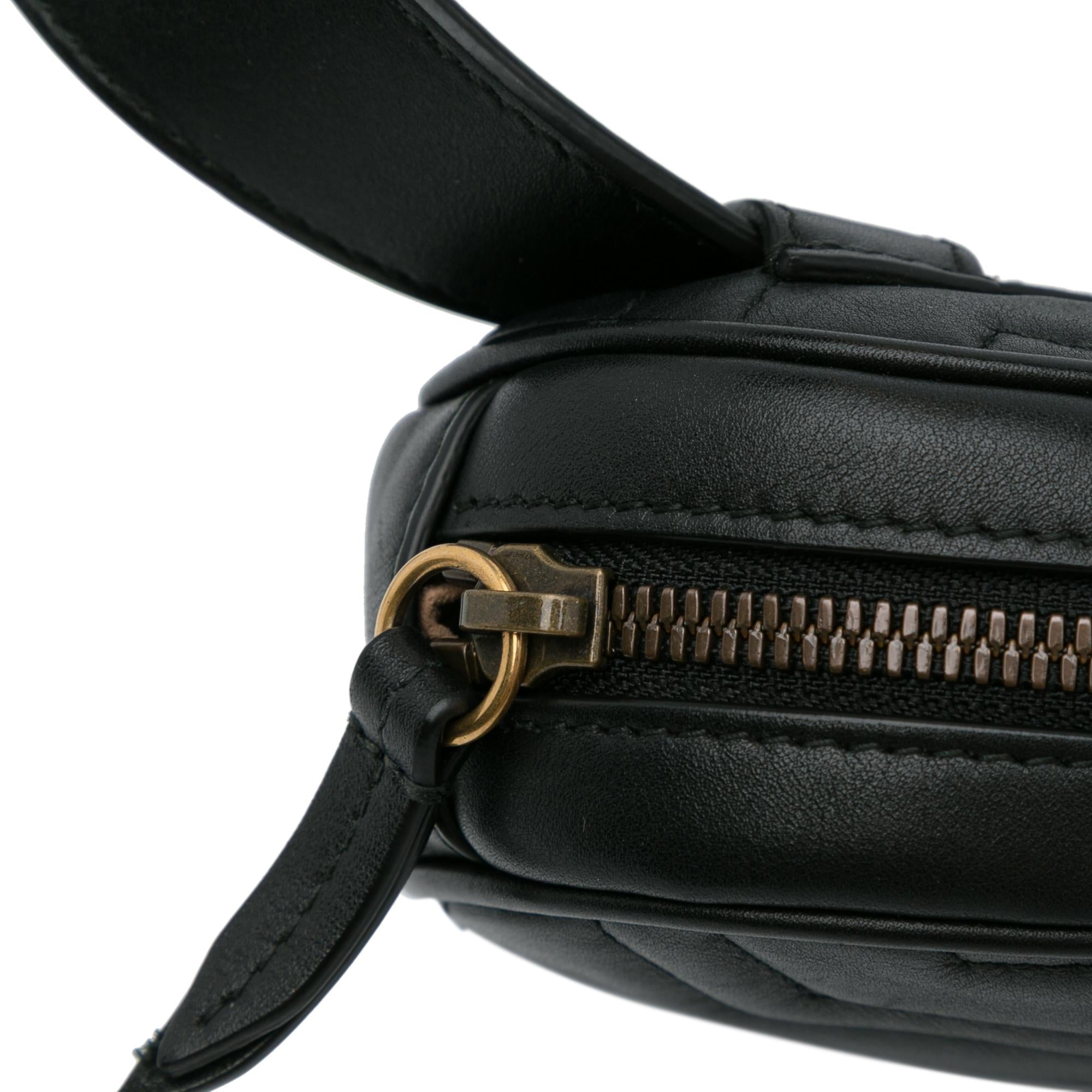 Gucci GG Marmont Matelasse Belt Bag (SHG-NixrlN)