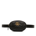 Gucci GG Marmont Matelasse Leather Belt Bag