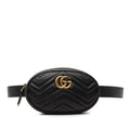 Gucci GG Marmont Matelasse Leather Belt Bag