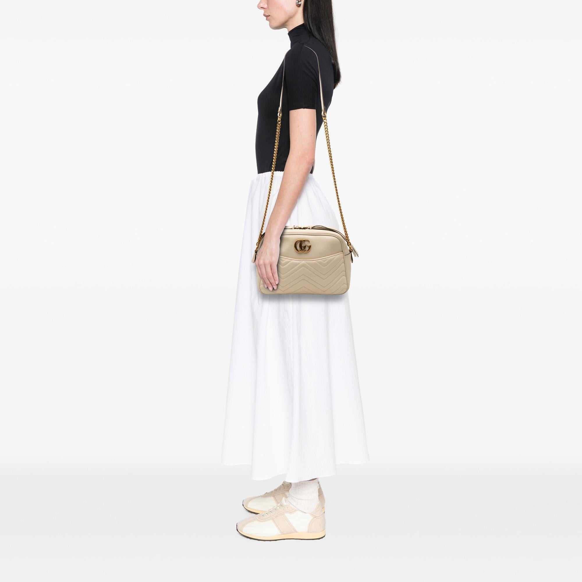 Gucci GG Marmont Matelasse Leather Crossbody