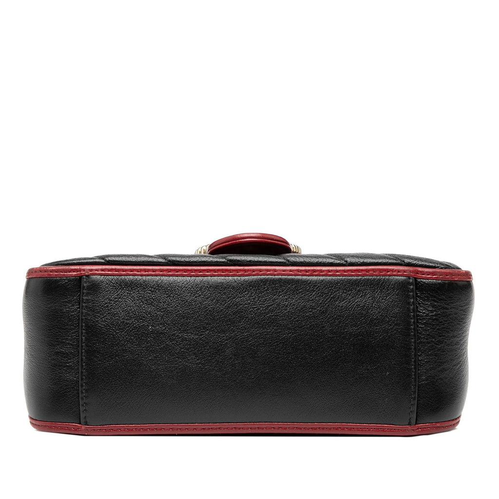 Gucci GG Marmont Matelasse Leather Torchon Top Handle Bag