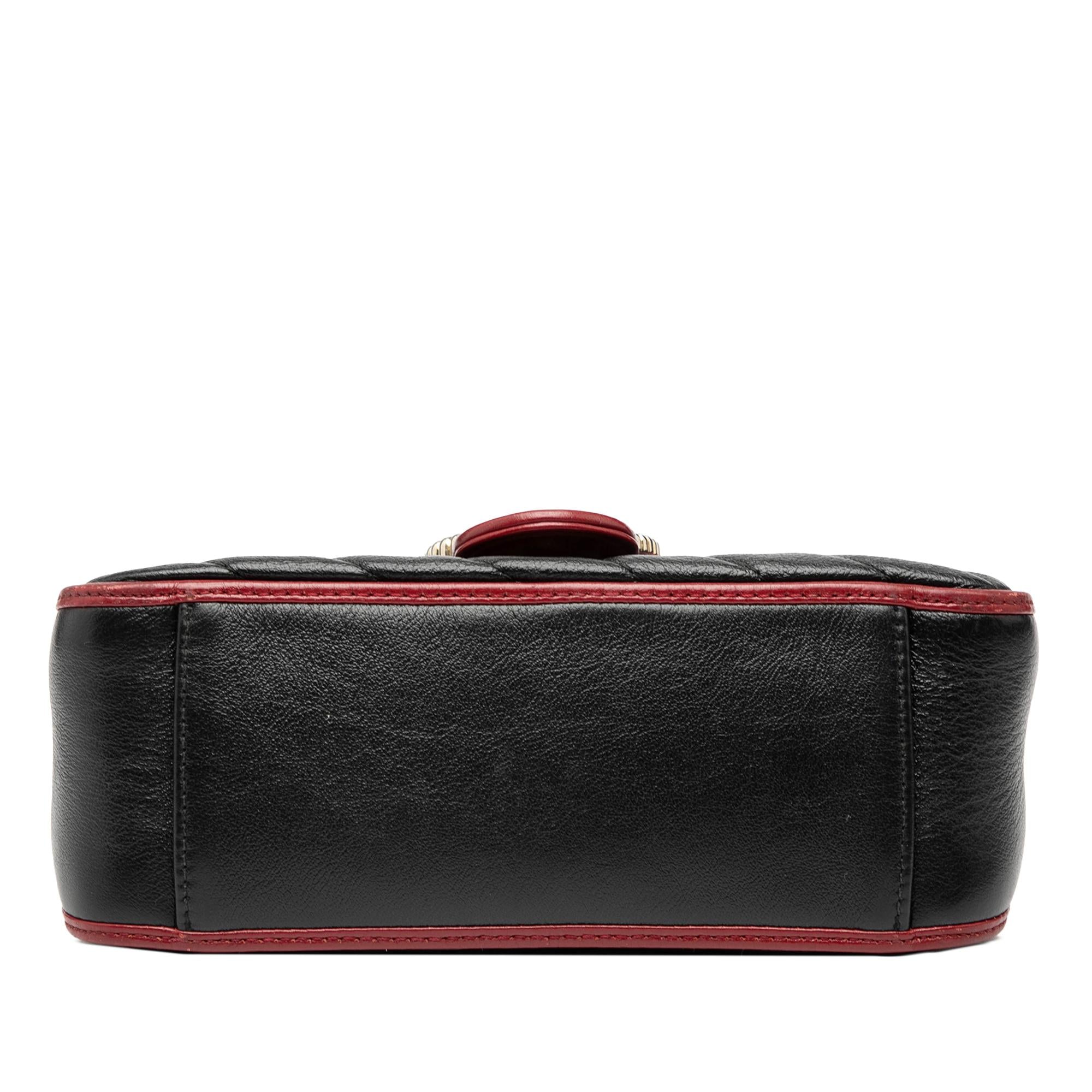 Gucci GG Marmont Matelasse Leather Torchon Top Handle Bag