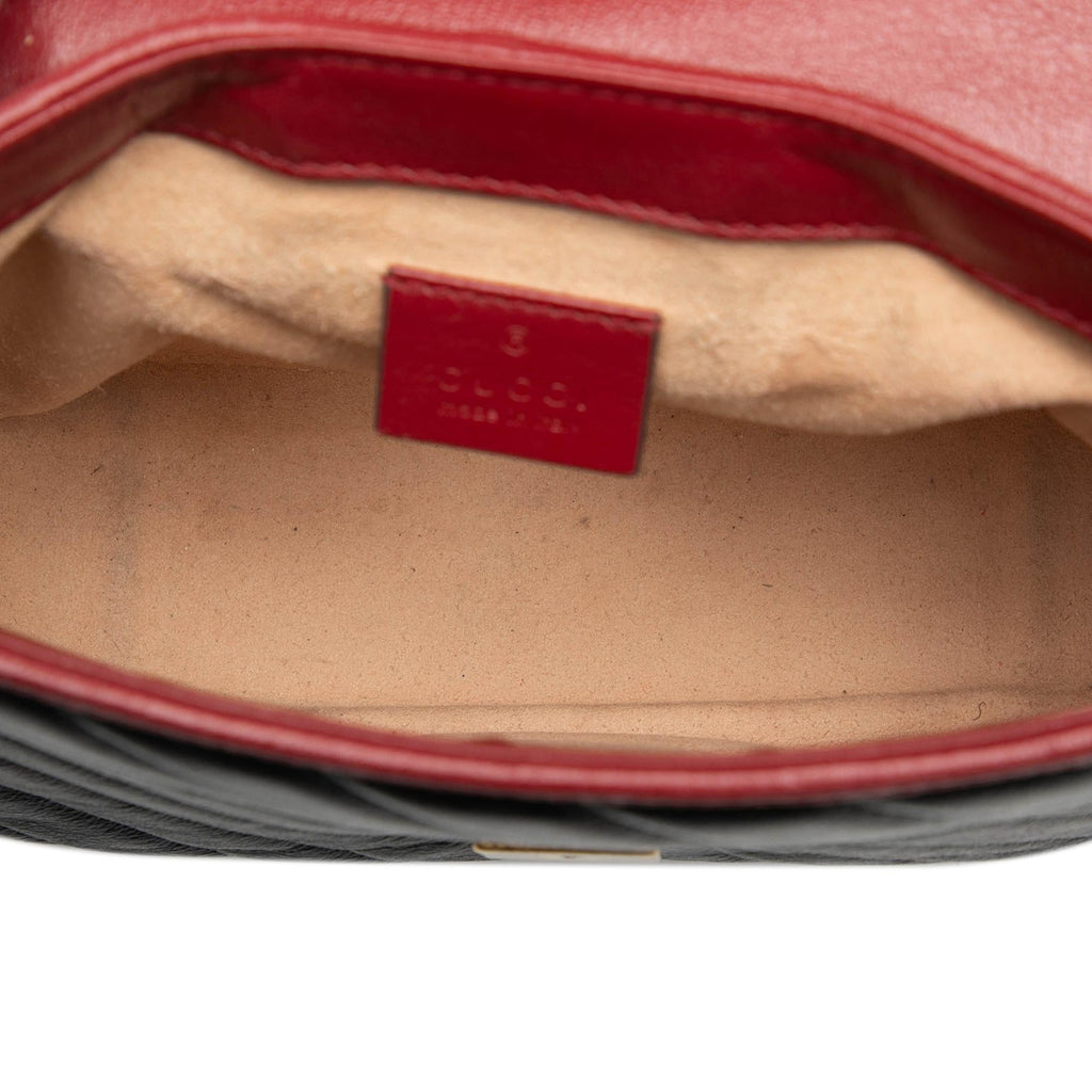Gucci GG Marmont Matelasse Leather Torchon Top Handle Bag