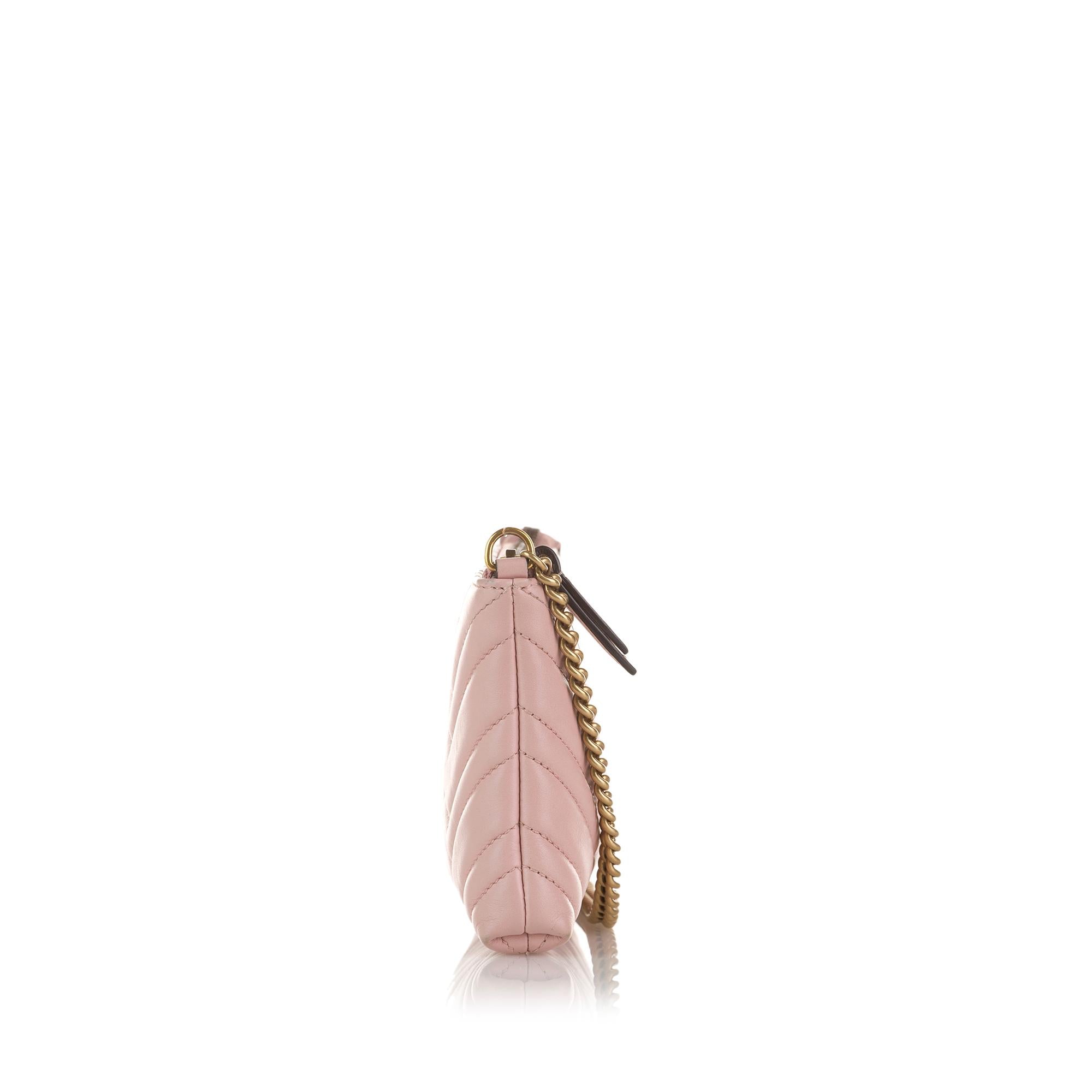 Gucci GG Marmont Wallet On Chain (SHG-UAct0H)