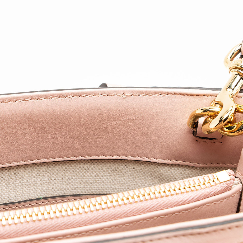 Gucci Jumbo GG Matelasse Leather Mini Top Handle