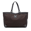 Gucci GG Nylon Abbey D Ring Tote