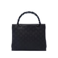 Gucci GG Nylon Bamboo Satchel