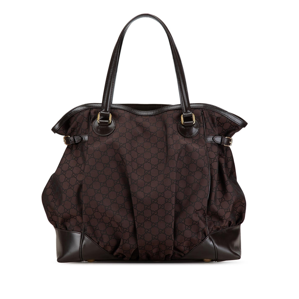 Gucci GG Nylon Full Moon Tote (SHG-5bGIb5)