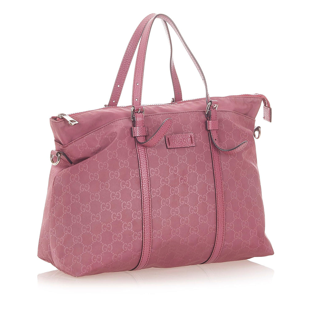 Gucci GG Nylon Satchel (SHG-32511)