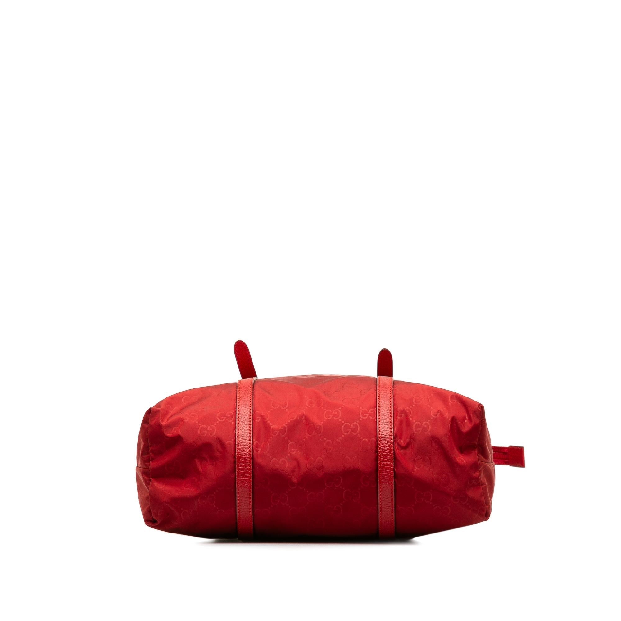 Gucci GG Nylon Satchel (SHG-0ZzSUr)
