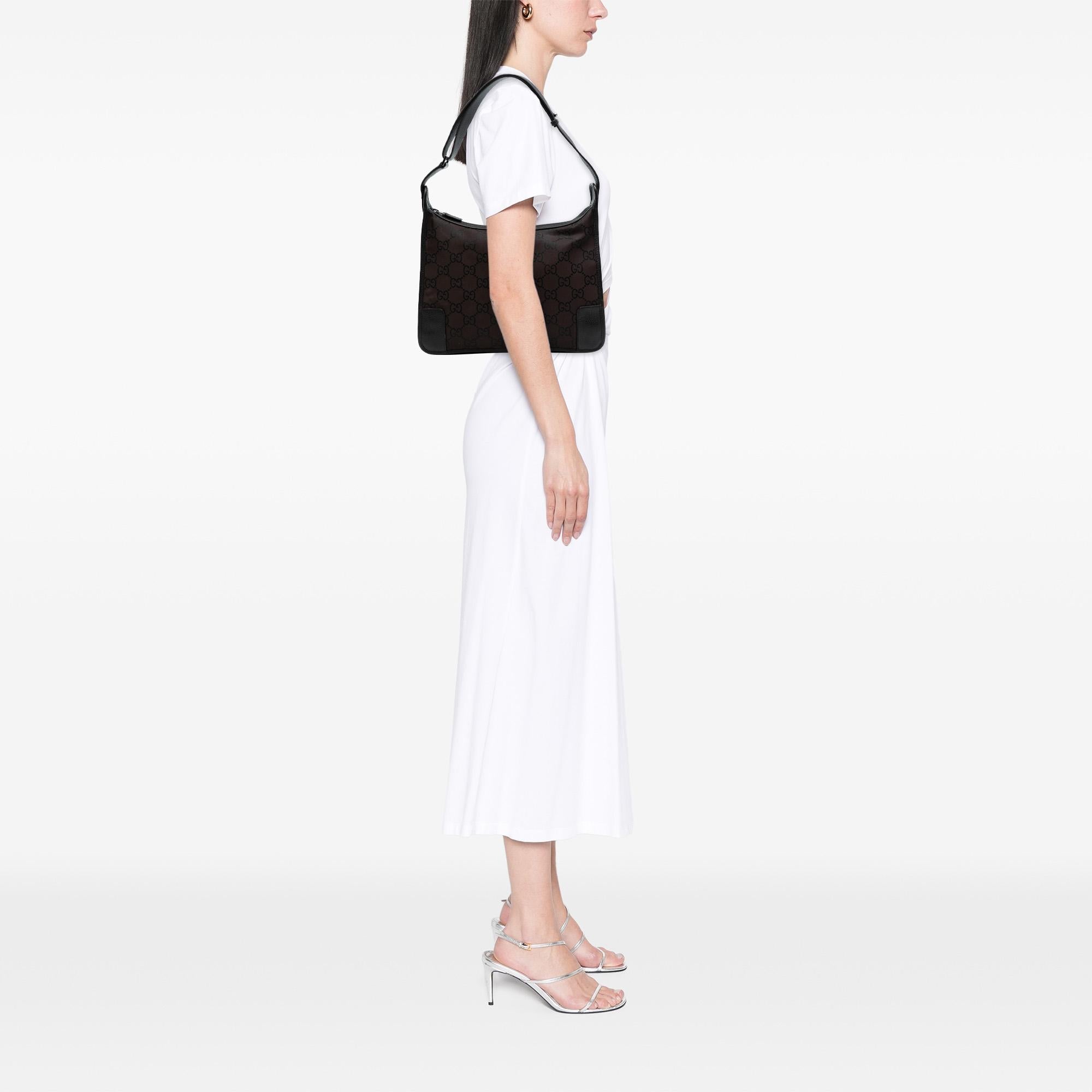 Gucci GG Nylon Shoulder Bag
