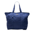 Gucci GG Nylon Teddy Bear Folding Tote