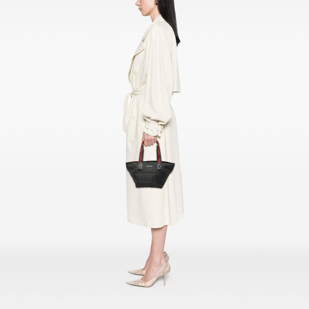 Gucci GG Nylon Web Tote
