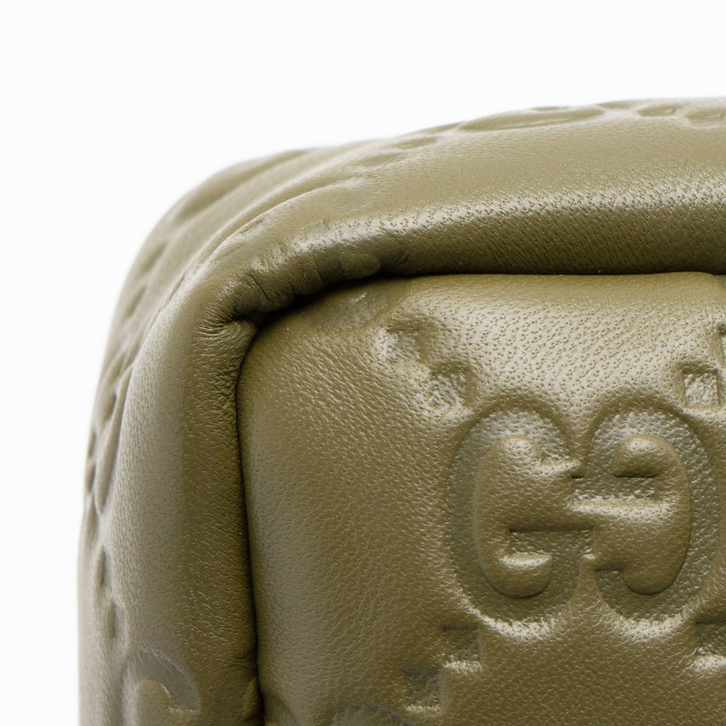 Gucci Jumbo GG Puffy Leather Milano Small Top Handle