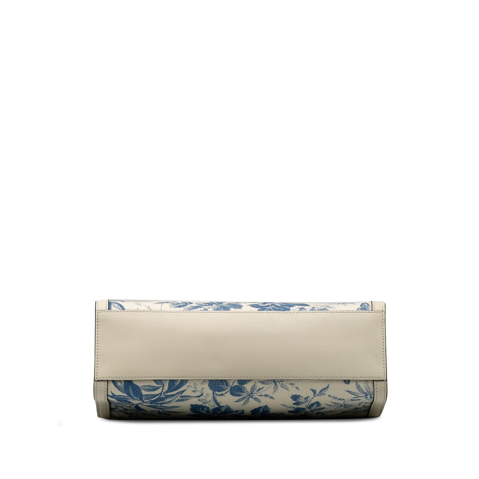 Gucci GG Ribbon Herbarium Tote (SHG-Y61akz)