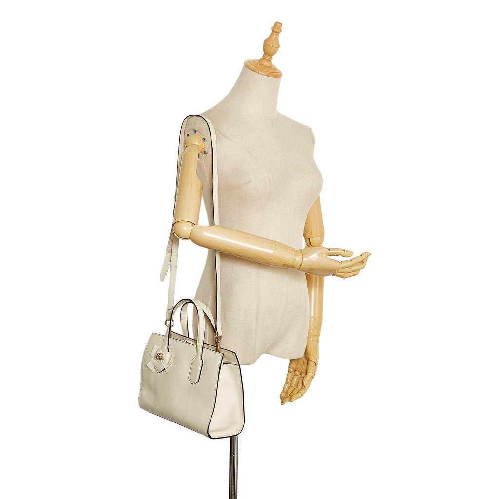Gucci GG Ribbon Satchel (SHG-dC1kyI)