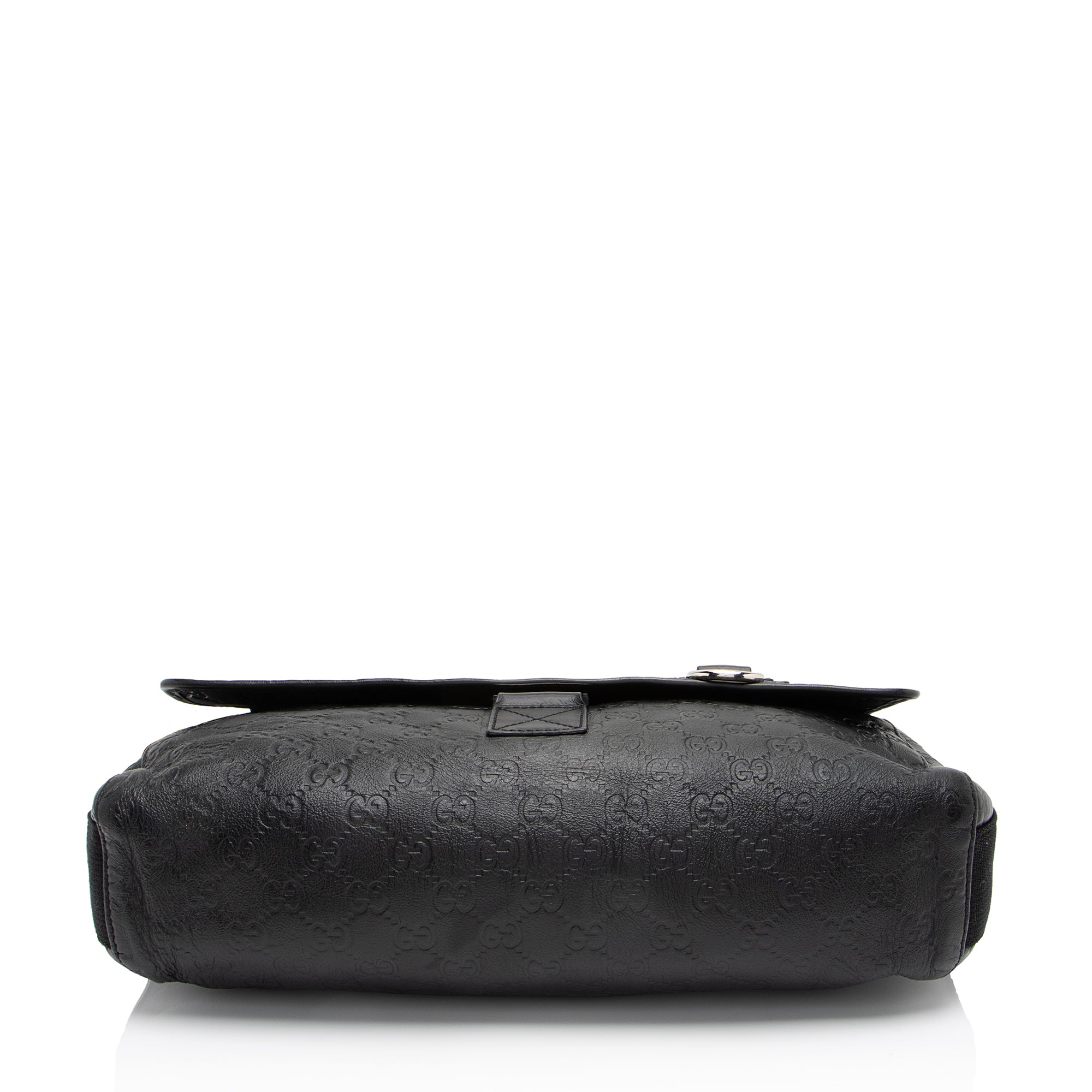 Gucci GG Rubber Effect Web Medium Messenger