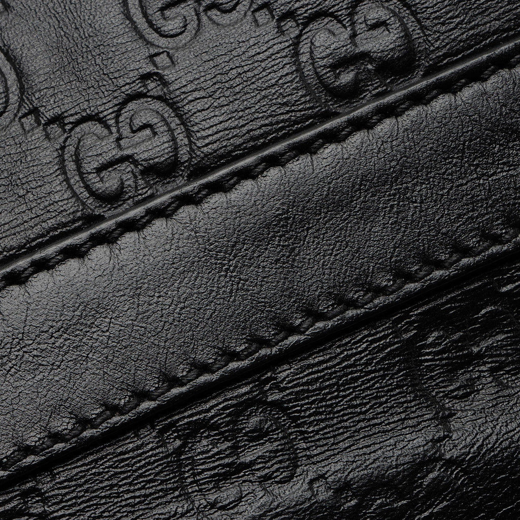 Gucci GG Rubber Effect Web Medium Messenger