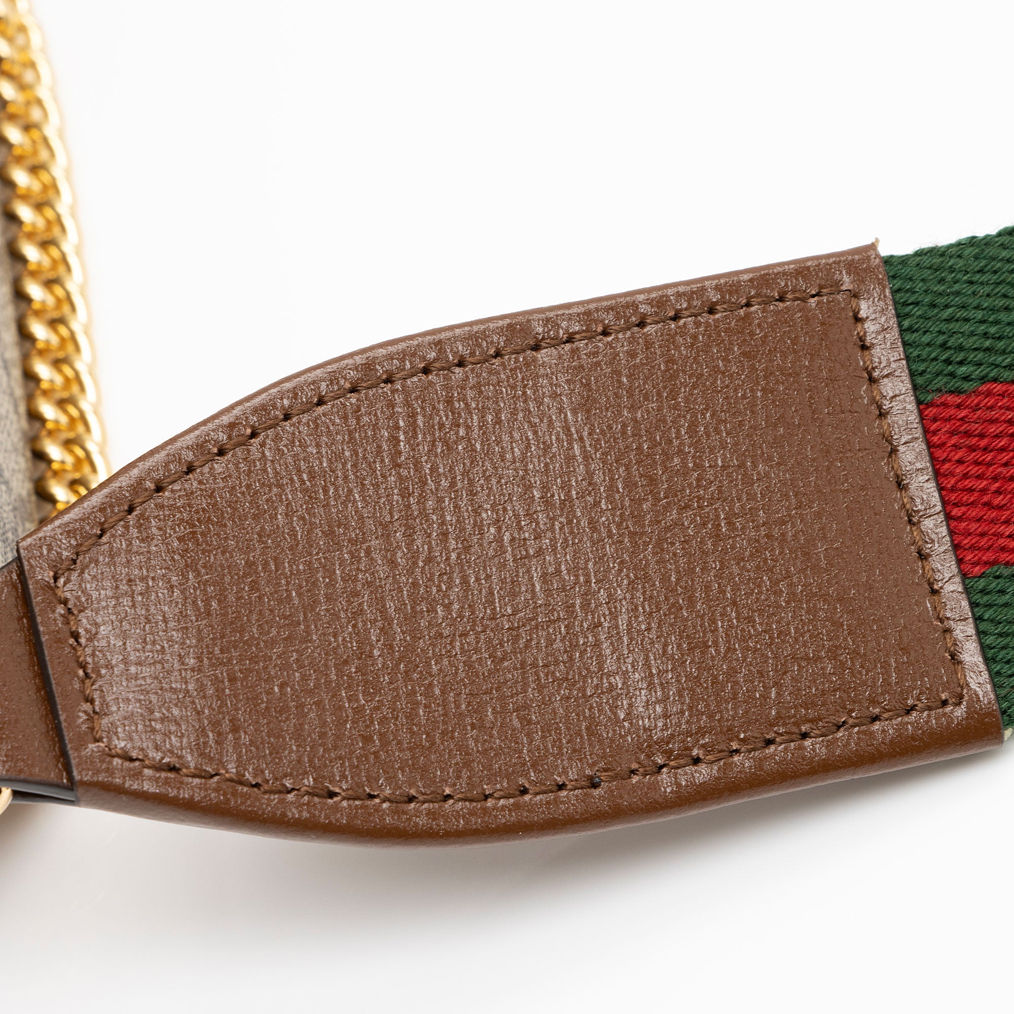Gucci GG Supreme 1955 Horsebit Web Strap Wallet (SHF-XpjO67)