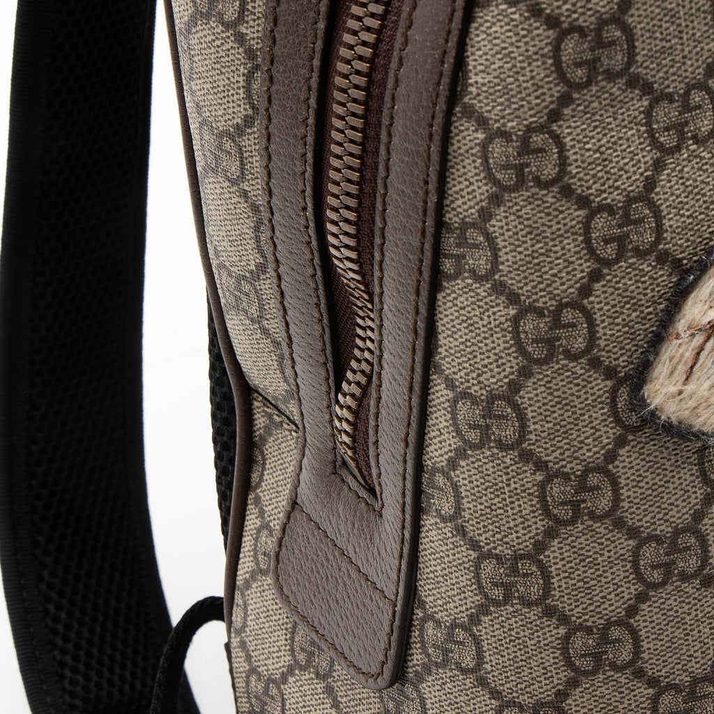 Gucci GG Supreme Animalier Bee Backpack