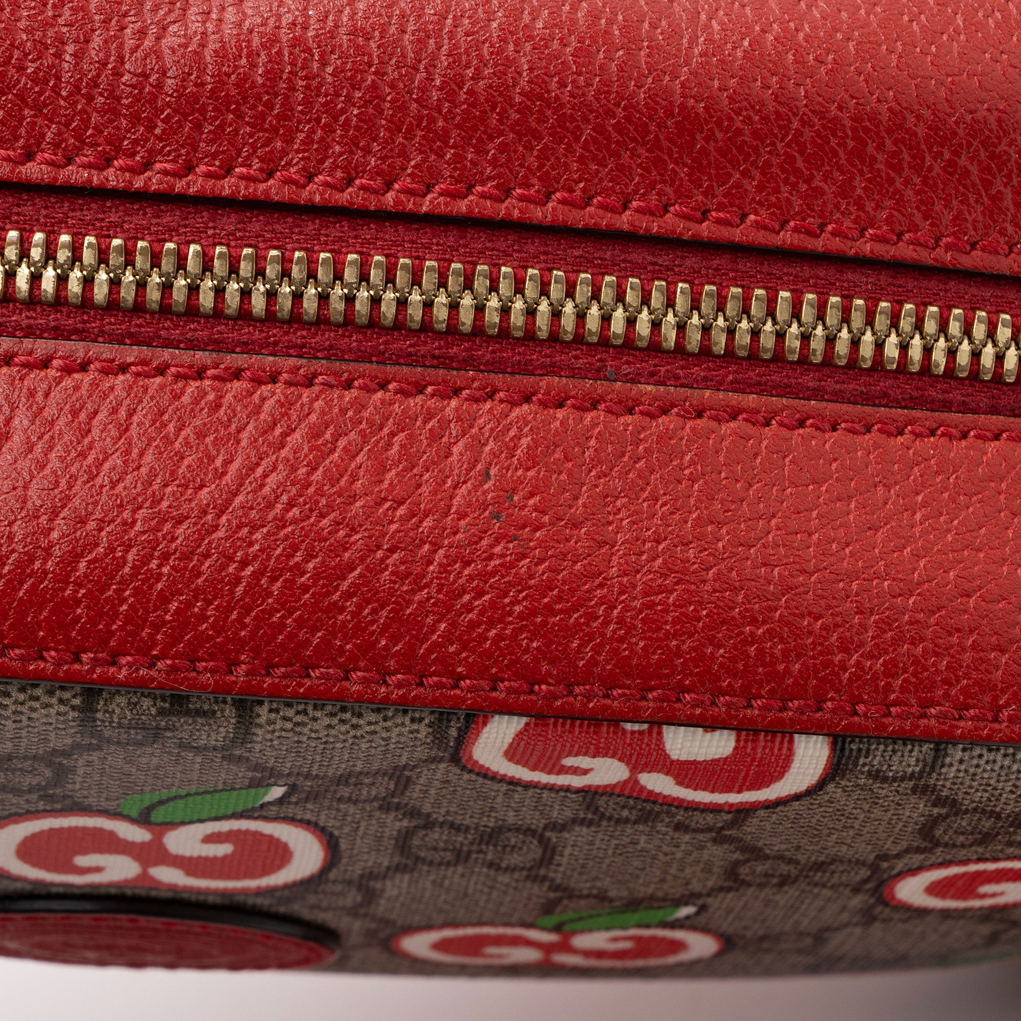 Gucci GG Supreme Apple Camera Bag